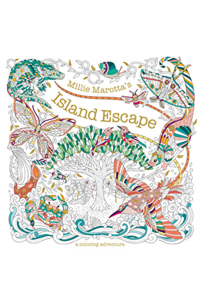 Union Square & Co Millie Marotta's Island Escape: A Coloring Book Adventure