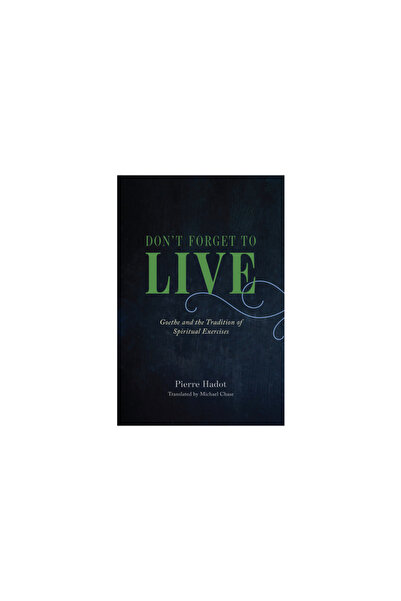 Univ Of Chicago Pr Don't Forget to Live: Goethe and the Tradition of Spiritua...