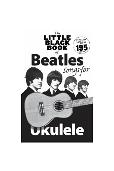 Hal Leonard Pub Co The Little Black Book of Beatles Songs for Ukulele