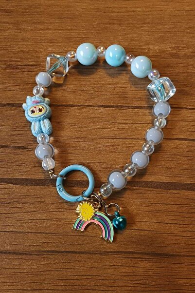 Çılgın saçlar labubu köpek kolyesi küçük ırk köpek kolyesi poddle yorkshire