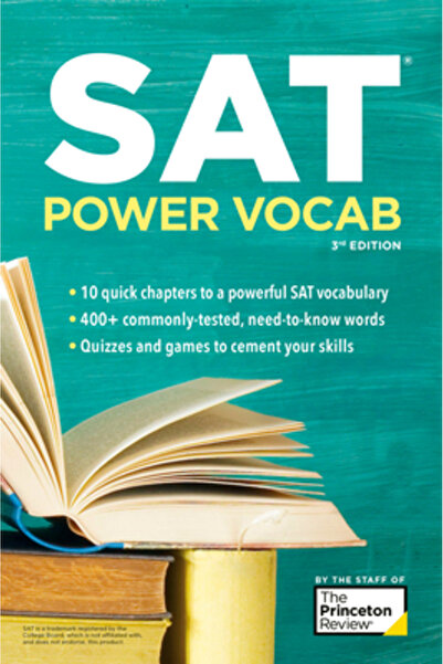 Princeton Review SAT Power Vocab, 3rd Edition: A Complete Guide to Vocabulary...