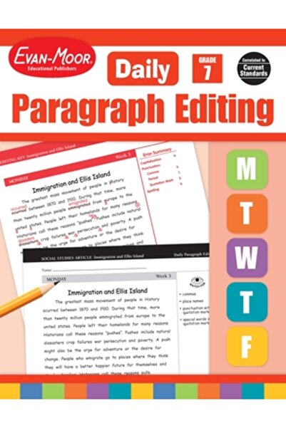 Rosen Pub Group Daily Paragraph Editing, Grade 7