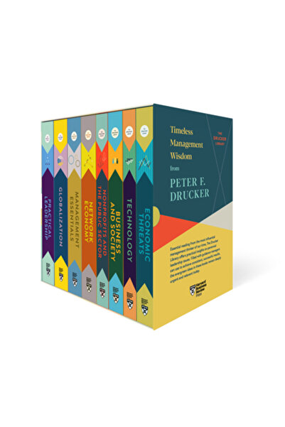 Harvard Business Review Pr Peter F. Drucker Boxed Set (8 Books) (the Drucker ...