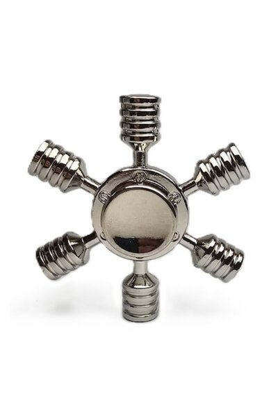 OEM Rotiță metalică, jucărie antistres, jucărie pentru adulți, cadou pentru c...