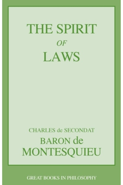 Prometheus Books The Spirit of Laws