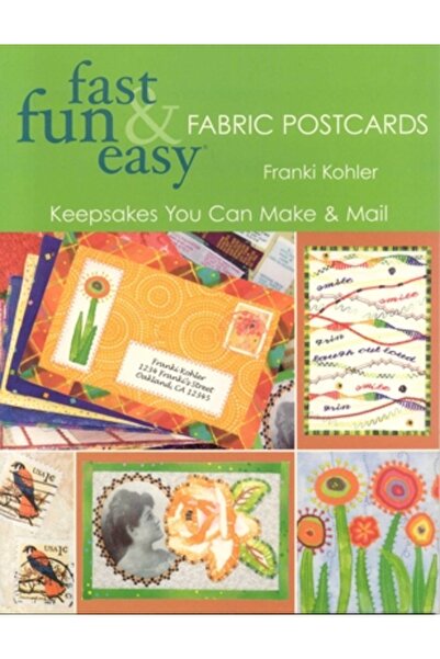 C & T Pub Cărți poștale din material textil, rapide, distractive și ușoare: s...