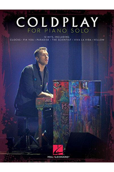 Hal Leonard Pub Co Coldplay for Piano Solo