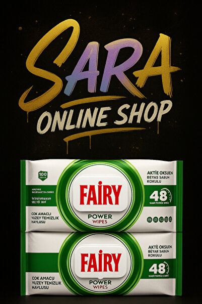 Fairy Wet Wipes Vinegar&Bicarbonate X2