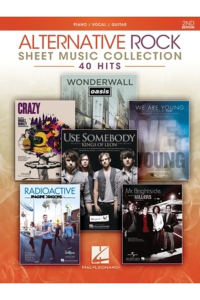 Hal Leonard Pub Co Alternative Rock Sheet Music Collection: 40 Hits