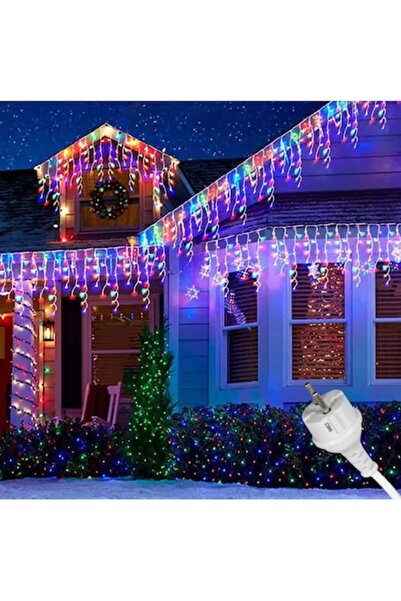 OEM Коледна LED гирлянда 25м x 1м, 640 многоцветни светодиода, свързваща се, ...