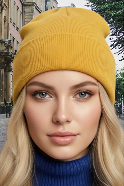 Trenderrs Дамска мека шапка от висококачествена вълна