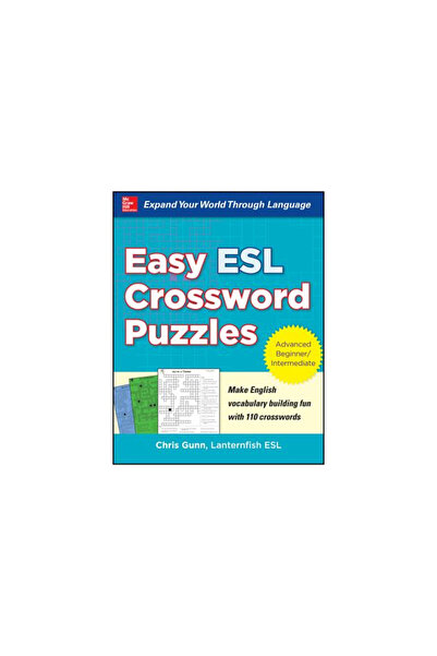 Mcgraw Hill Book Co Puzzle-uri de cuvinte încrucișate ESL ușoare