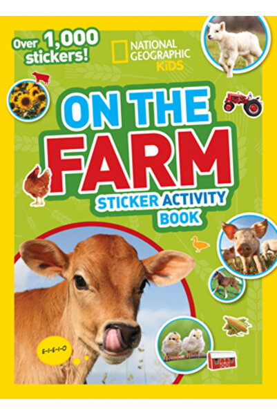 Kalmbach Pub Co Caiet de activități cu stickere National Geographic Kids la f...