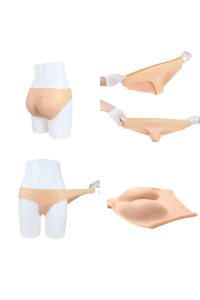 VEYA Seamless Skin Tone Natural Silicone Panty, Silicone Pants, Silicone Panty Shorts, Silicone Panty