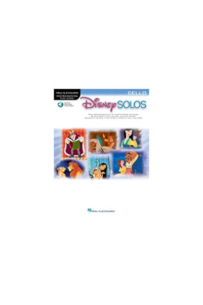 Hal Leonard Pub Co Disney Solos-Cello [With CD (Audio)]