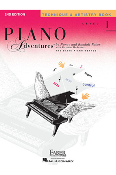 Faber Piano Adventures Aventuri la pian, Nivelul 1, Carte de tehnică și artă