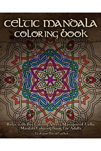 Phaidon Press Inc. Carte de colorat cu mandale celtice: Relaxează-te cu aceas...