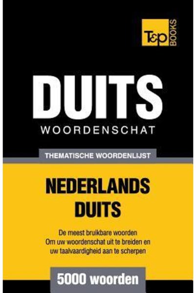 Cengage Learning Thematische Woordenschat Nederlands-Duits - 5000 Woorden