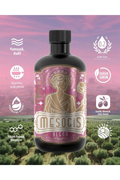 Mesogis Olive Oil Mesogis Blend – Yumuşak & Çok Yönlü Natürel Sızma Zeytinyağ...