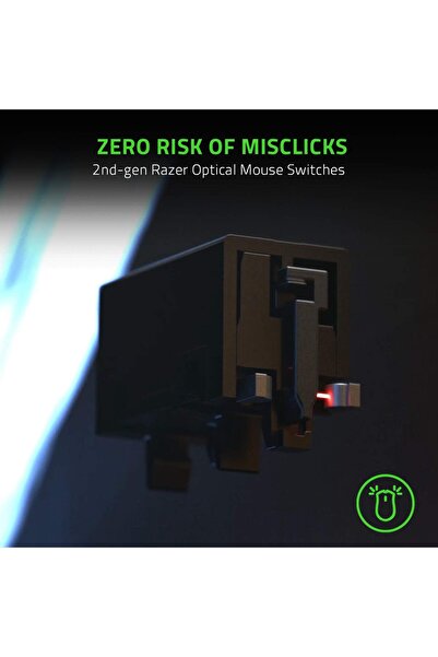 RAZER Viper 8KHz Gaming Mouse – 8000Hz HyperPolling, Gen 2 Optical Switch, 71g, Wired, Black