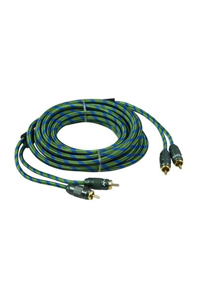 For-X X-1122G-5 METRE KALİTELİ PROFESYONEL-BAKIR RCA ANFİ KABLOSU