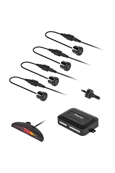 Peiying Parking system LED display 4 black sensors