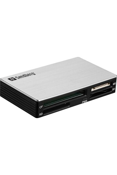 Sandberg All-in-one card reader 133-73 USB 3.0 gray