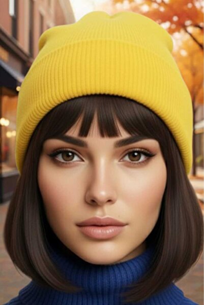 Mood Agenda Beretă din lână premium moale pentru femei