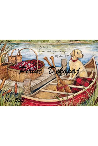 LİNEART Brass Decoupage Paper No:L533- 29X42Cm
