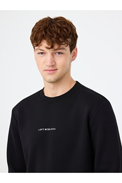 Loft Erkek Sweat Lf2034268 BLACK