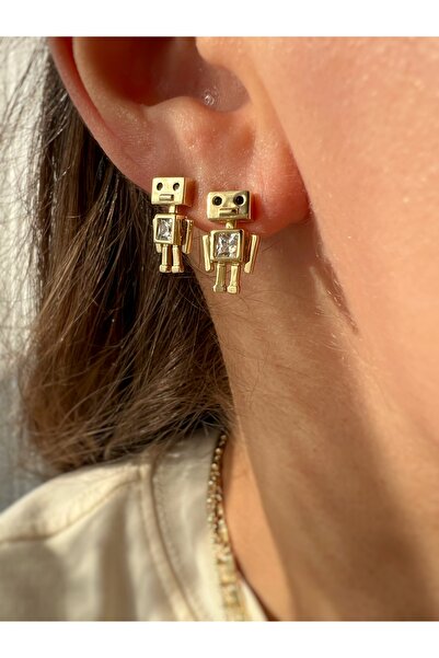 ToffyStore أقراط روبوت VIP مينيمال