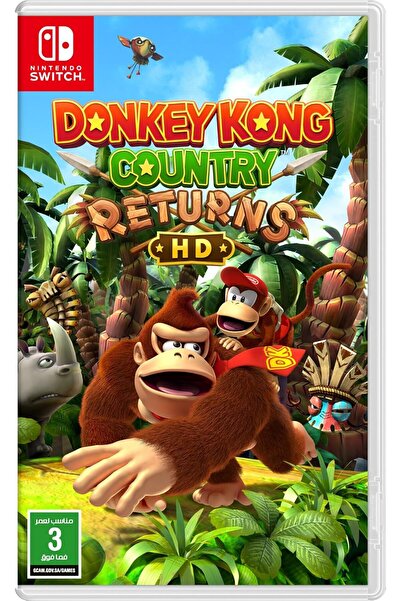 Nintendo Donkey Kong Country Returns HD (نسخة المملكة العربية السعودية) - Switch
