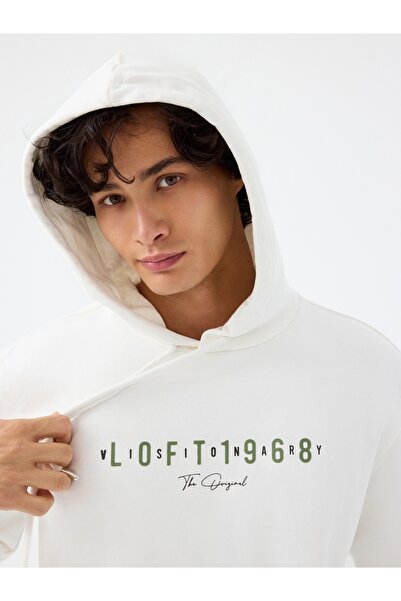 Loft Ανδρικό φούτερ Lf2041023 OFF WHITE