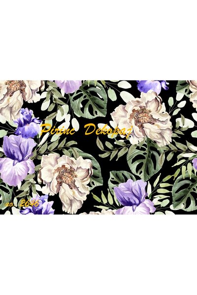 LİNEART Brass Decoupage Paper No:L2646- 29X42Cm