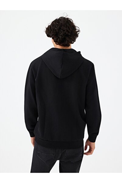 Loft Ανδρικό φούτερ Lf2041023 ΜΑΥΡΟ