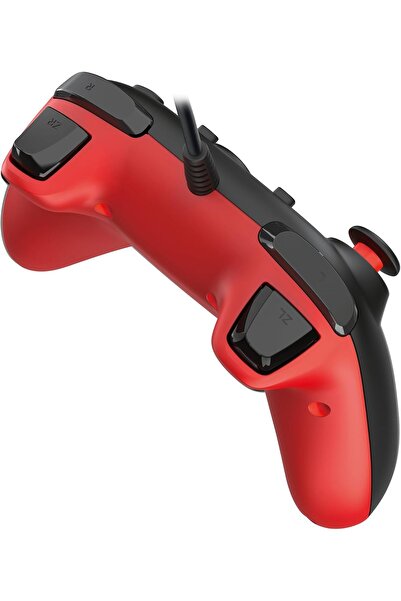 Hori HORIPAD Turbo (Mario) Wired Controller for Nintendo Switch by - Officially Licensed, Black