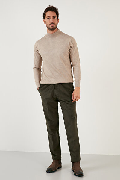 Buratti Normal Bel Regular Fit Düz Paça 2'li Paket Kadife Pantolon Erkek KADİFE PANTOLON 645MERLINS2