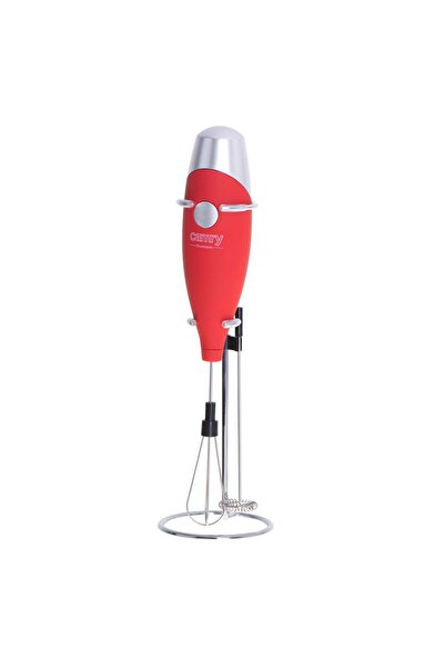 Other CR 4501 red Milk frother with stirrer and stand