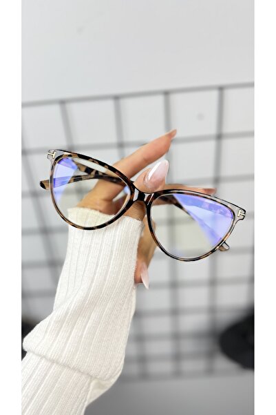 LOOKUP NEW Cat Eye Cat Eye 56 Ekartman Metal Transparent Women Men Unisex Blue Light Protection Screen Glasses Eyewear