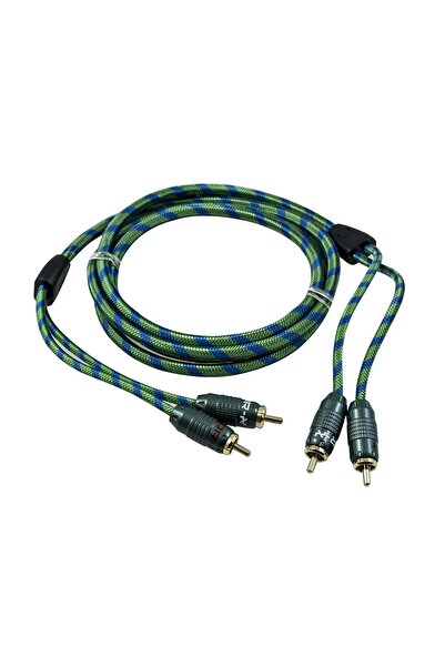 For-X X-1122G-2 METRE KALİTELİ PROFESYONEL-BAKIR RCA ANFİ KABLOSU