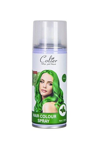 colier Coller Temporary Hair Color Spray - White 138 ml / Green 138 ml