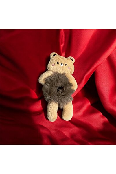 Store Plush Bagel Buckle with Teddy Bear