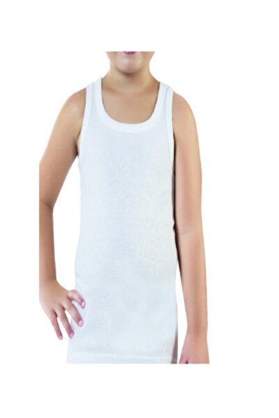 NightLove Öztaş Boys' Ribbed Undershirt 3010-A