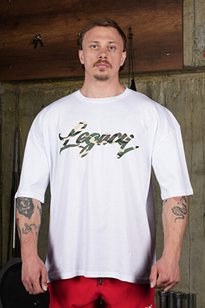 LEGACY'S ROAD Ghost Camo Oversize T-shirt