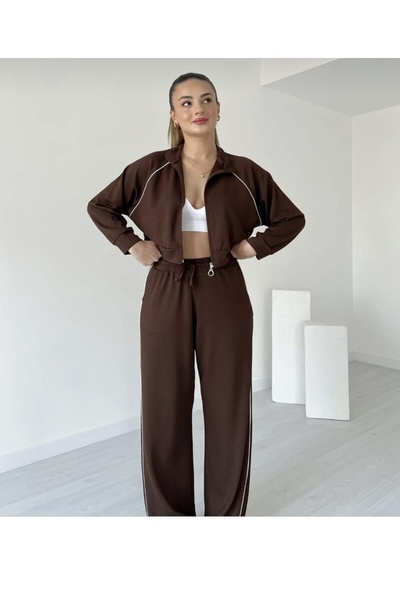 Tarzımızbir طقم من قماش المودال بسحاب