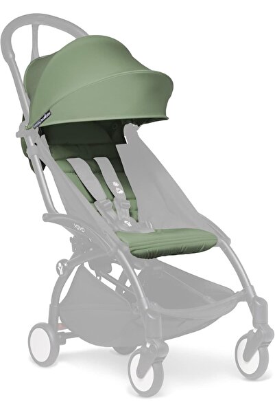 Babyzen مجموعة عربة الأطفال YOYO Color Pack المصنوعة من القماش للأطفال من عمر 6 سنوات فما فوق، لون نعناعي - BZ10104-08 (يُباع الإطار منفصلًا)