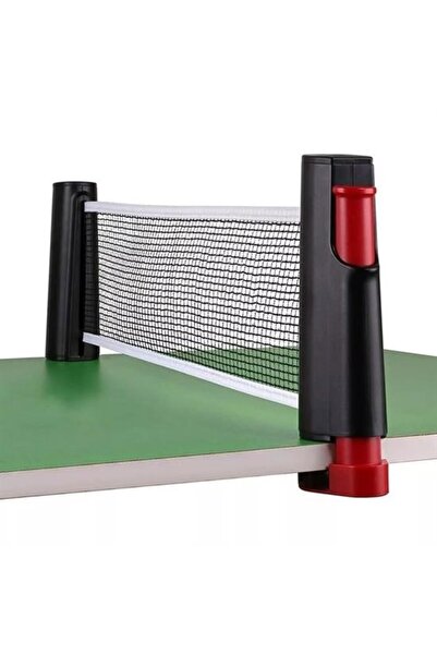 OLLEVRA Ping Pong Table Tennis Net Bracket Telescopic Portable Anti-Slip