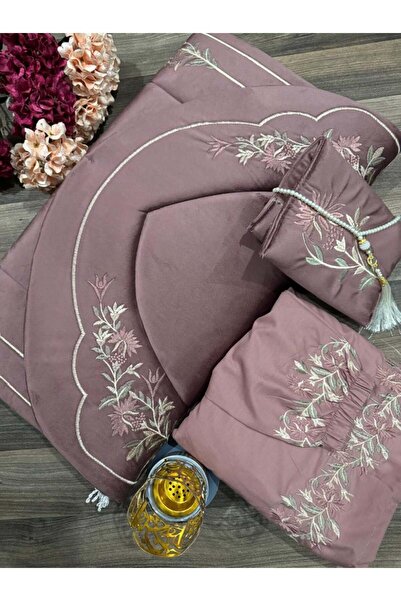 Gerenic Women's Prayer Mat Set with Prayer Dress