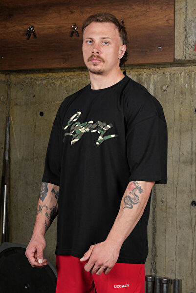 LEGACY'S ROAD Ghost Camo Oversize T-Shirt
