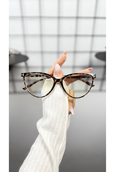 LOOKUP NEW Cat Eye Cat Eye 56 Ekartman Metal Transparent Women Men Unisex Blue Light Protection Screen Glasses Eyewear